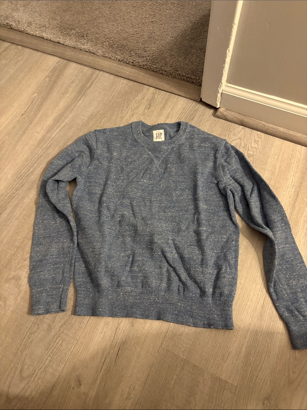 GAP  Kids Blue Crewneck Sweater